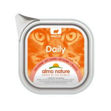Almo Nature - Паштет для кошек "меню с лососем" (daily menu salmon)