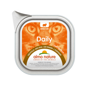 Almo Nature - Паштет для кошек "меню с телятиной" (daily menu veal)