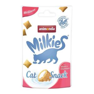 Animonda - Лакомство для кошек  milkies wellness для поддержания красоты и здоровья шерсти