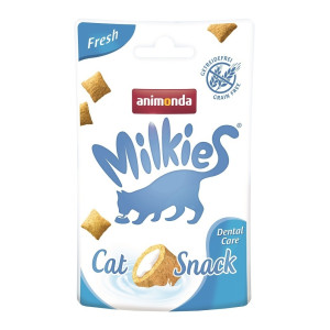 Animonda - Лакомство для кошек  milkies crunchy pillows fresh хрустящие подушечки для заботы о полости рта