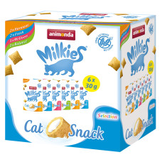 Animonda - Лакомство для кошек milkies хрустящие подушечки, набор из 4 видов