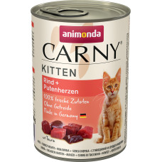 Animonda - Консервы для котят, с говядиной и сердцем индейки