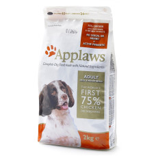 Applaws - Беззерновой для Собак малых и средних пород &"Курица/Овощи: 75/25%" (Dry Dog Chicken Small & Medium Breed Adult)