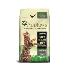 Applaws - Беззерновой для Кошек "Курица и ягненок 80/20%" ( Dry Cat Chicken with Lamb)