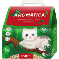 AromatiCat - Древесный комкующийся наполнитель Premium, 10л
