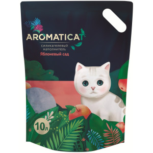 AromatiCat - Силикагелевый наполнитель Яблоневый сад, 3л