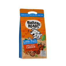 Barking Heads - Корм для собак малых пород с чувствительным пищеварением с курицей и рисом "До последнего кусочка"