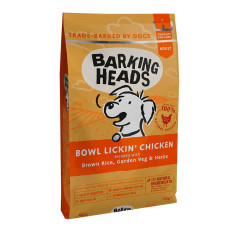 Barking Heads - Корм для собак с чувствительным пищеварением, с курицей и рисом, "До последнего кусочка" (BOWL LICKIN' CHICKEN)