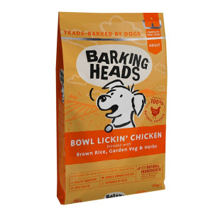 Корм для собак с чувствительным пищеварением, с курицей и рисом, "До последнего кусочка" (bowl lickin' chicken)