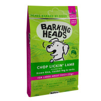 Barking Heads - Корм для собак крупных пород, с ягненком и рисом, "мечты о ягненке" (chop lickin’ lamb large breed)