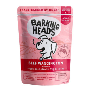 Barking Heads - Паучи для собак с говядиной "вуф-строганов"