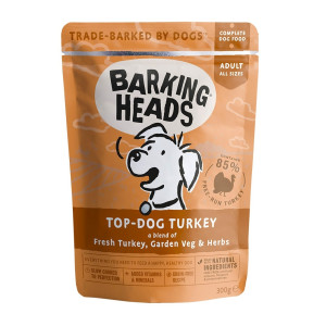 Barking Heads - Паучи для собак с индейкой "Бесподобная индейка"