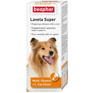 Жидкие витамины для шерсти собак (Laveta Super)