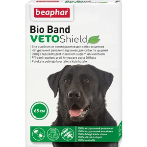 Beaphar - Ошейник для собак от эктопаразитов, 65 см (Band VETOShield БИО)