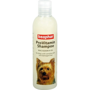 Beaphar - Шампунь для собак с чувствительной кожей с маслом австралийского ореха, ProVitamin Shampoo Macadamia Oil, 250 мл