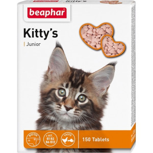Кормовая добавка Kitty's Junior с биотином для котят