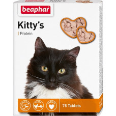 Beaphar - Кормовая добавка Kitty's + Protein с протеином для кошек