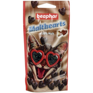 Beaphar -Сердечки Malthearts с мальт-пастой для кошек