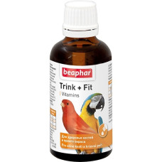 Beaphar - Trink + Fit for Birds Витамины для птиц для здоровых костей и оперения.