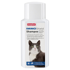 Beaphar - Шампунь от паразитов для кошек, 200 мл (Immo Shield Shampoo)