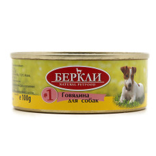 Berkley - Консервы для собак с говядиной