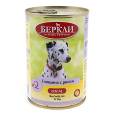 Berkley - Консервы для собак с говядиной и рисом
