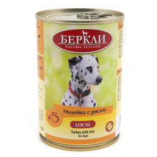 Berkley - Консервы для собак с индейкой и рисом