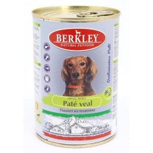 Berkley - Паштет для собак из телятины