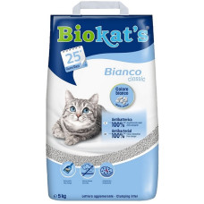 BIOKAT'S  BIANCO - Комкующийся наполнитель белый