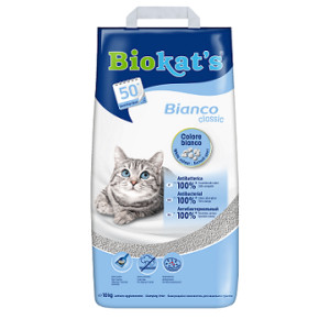 BIOKAT'S  BIANCO - Комкующийся наполнитель белый