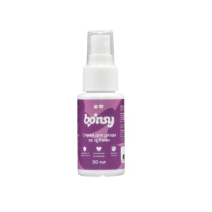 Bonsy - Спрей для ухода за полостью рта и свежести дыхания кошек и собак, 50 мл 52847