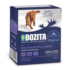 Bozita - Naturals кусочки в желе для собак с индейкой