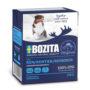 Bozita - Naturals кусочки в желе для собак с олениной