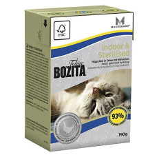 Bozita - Кусочки в желе для домашних и стерилиз.кошек с курицей