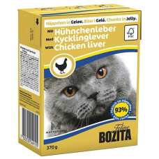Bozita - Кусочки в желе для кошек c куриной печенью