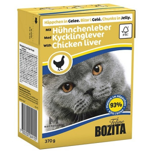 Bozita - Кусочки в желе для кошек c куриной печенью