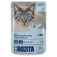 Bozita - Кусочки в соусе с сельдью для кошек