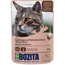 Bozita - Кусочки в желе с куриной печенью для кошек