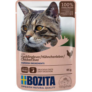 Bozita - Кусочки в желе с куриной печенью для кошек