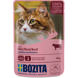 Bozita - Кусочки в желе с говядиной для кошек
