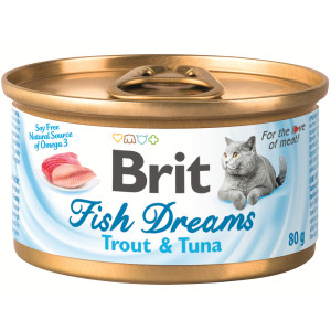Консервы для кошек с форелью и тунцом (Fish Dreams Trout & Tuna)