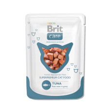 Brit - Паучи для кошекscare с тунцомs(tuna)