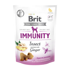 Brit - Лакомство для собакsс насекомыми и имбирем brit care immunity insect