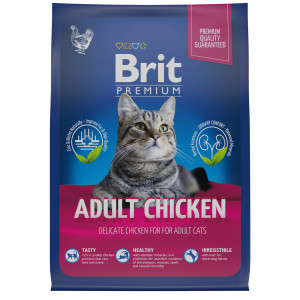 Brit - Корм премиум класса с курицей для кошек