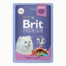 Brit - Пауч для котят сsкроликомsв желе