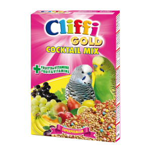 Cliffi - Коктейль для Волнистых попугаев: зерна, злаки, фрукты, овощи