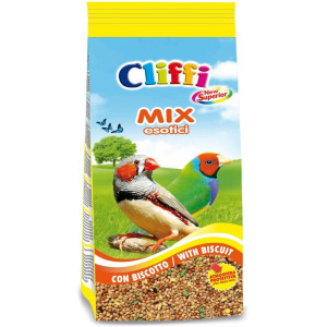 Cliffi - Смесь отборных семян для попугаев и экзотических птиц с бисквитом