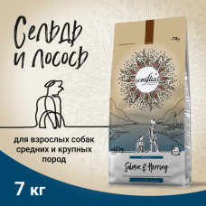 CRAFTIA NATURA - Корм для собак средних и крупных пород из лосося и сельди