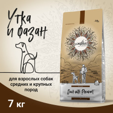 CRAFTIA NATURA - Корм для собак средних и крупных пород из утки с фазаном