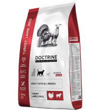 Doctrine - Суперпремиальный беззерновой корм  для кошек
с индейкой, ягнёнком и рисом